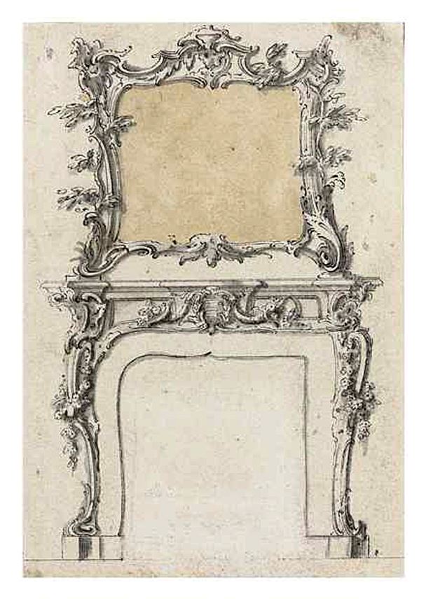 An Outstanding Rococo Carved Fire Surround Retaining its Original White Painted Decoration | MasterArt